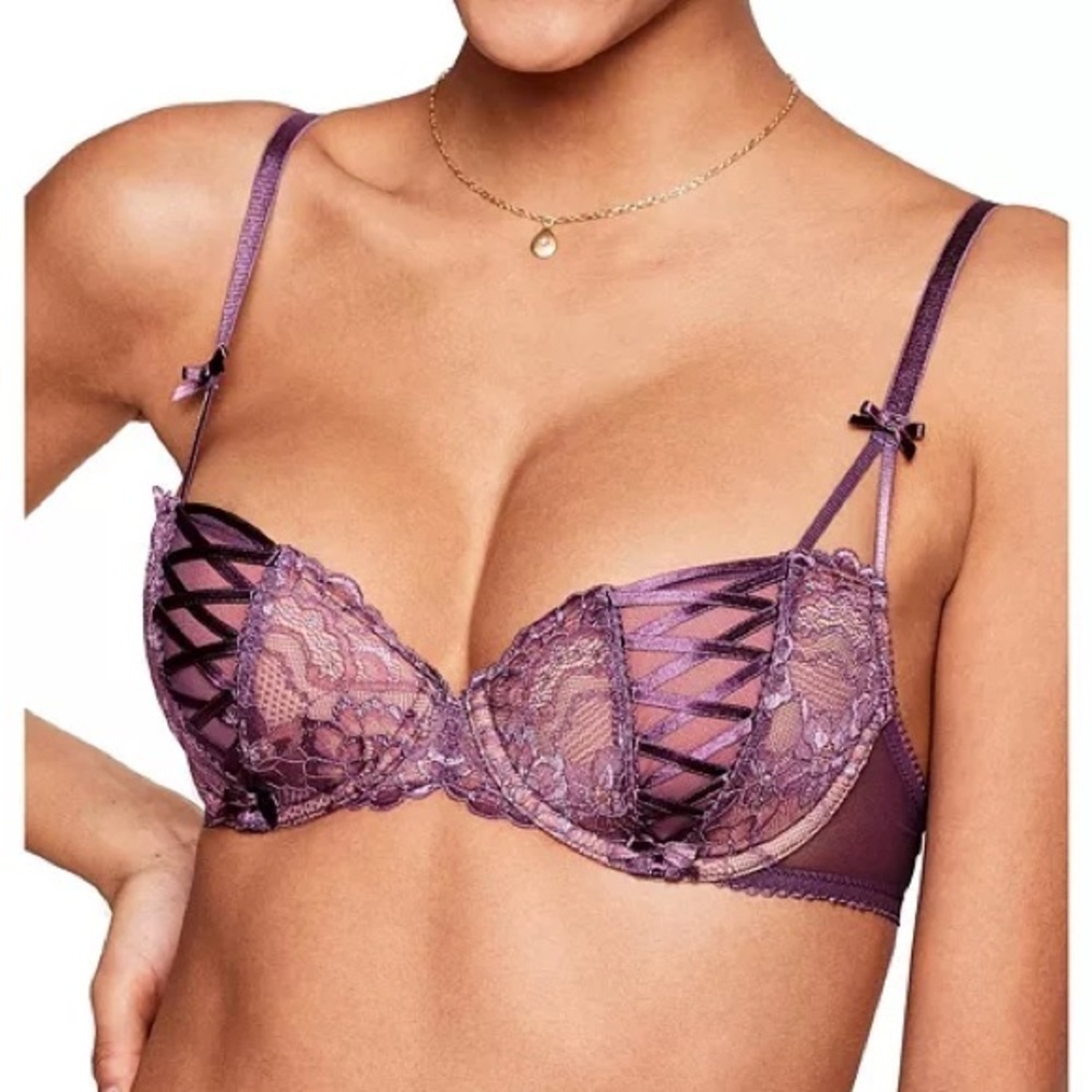 Adore Me Enny Balconette Bra - Size 38H